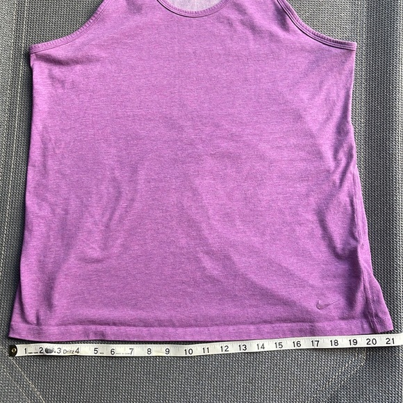 Like New Nike Dri-Fit Purple Racer-Back Tank Top - Picture 5 of 7